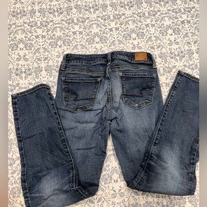 😱American Eagle Outfitters Dark Wash Straight Leg Jeans